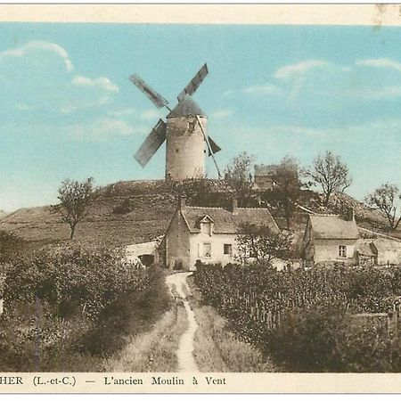 Willa Le Moulin De La Motte Baudoin Noyers-sur-Cher Zewnętrze zdjęcie